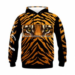 Дитяче 3D худі Погляд Тигра - PrintSalon