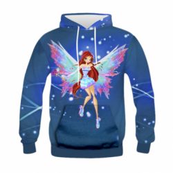 Дитяче 3D худі Winx Mythix Bloom - PrintSalon