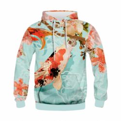 Дитяче 3D худі Японські Риби Кои - PrintSalon