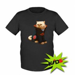 Детская футболка Akatsuki angry cat - PrintSalon