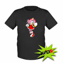 Дитяча футболка Amy Rose with smile - PrintSalon