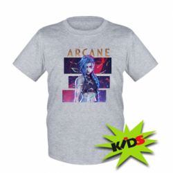 Дитяча футболка Arcane tv LoL - PrintSalon