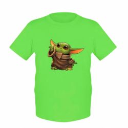 Дитяча футболка Baby Yoda Force - PrintSalon