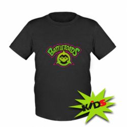 Дитяча футболка Battletoads logo - PrintSalon