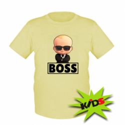 Детская футболка Boss Baby - PrintSalon