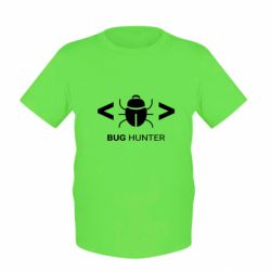 Детская футболка Bug Hunter - PrintSalon