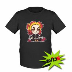 Детская футболка Chibi Senjuro Rengoku - PrintSalon