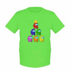 Дитяча футболка Christmas Tree Among Us - PrintSalon