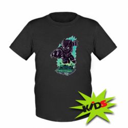 Детская футболка Cute Black panther - PrintSalon
