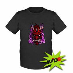 Детская футболка Darth Maul Japanese mask - PrintSalon