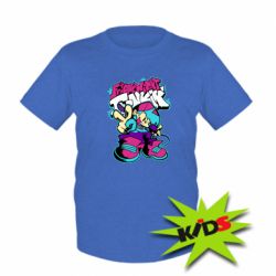 Детская футболка FnF Boy And Logo - PrintSalon