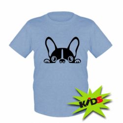 Детская футболка French Bulldog Puppy - PrintSalon