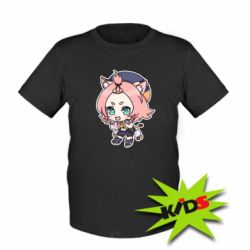 Детская футболка Genshin Impact chibi Diona - PrintSalon