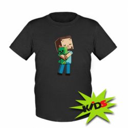 Дитяча футболка Heroes from Minecraft - PrintSalon