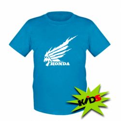 Детская футболка Honda skull - PrintSalon