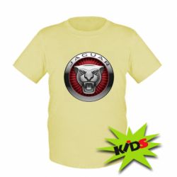 Детская футболка Jaguar Logo circle - PrintSalon