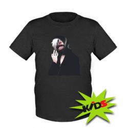 Детская футболка Kaneki Portrait - PrintSalon