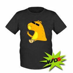 Детская футболка Капибара Программист - PrintSalon