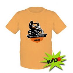 Детская футболка KTM Sportmotorcycle Art - PrintSalon