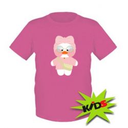 Детская футболка Лалафанфан в свитере - PrintSalon