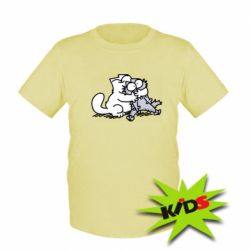 Дитяча футболка Любов котів - PrintSalon