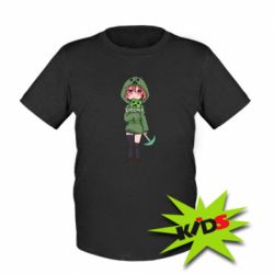 Детская футболка Minecraft anime - PrintSalon