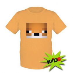 Детская футболка Minecraft Minimalist