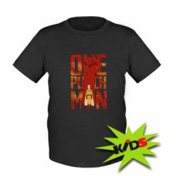 Дитяча футболка One Punch Man Saitama - PrintSalon