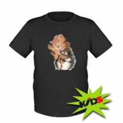 Детская футболка Осенний ежик - PrintSalon