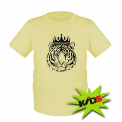 Детская футболка Папа-Тигр - PrintSalon