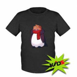 Детская футболка Пингвин Чайльд - PrintSalon