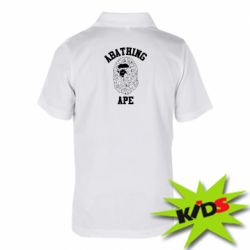 Детское поло A Bathing Ape art - PrintSalon