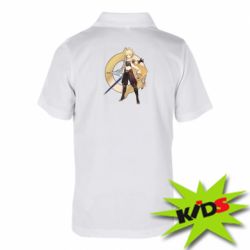 Детское поло Aether Genshin Impact - PrintSalon