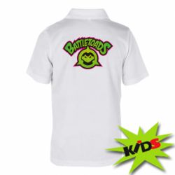 Дитяче поло Battletoads logo - PrintSalon