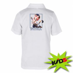 Детское поло Diona Genshin Impact - PrintSalon