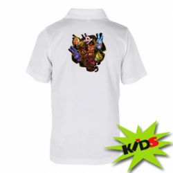 Детское поло Five Nights At Freddy's monsters-PrintSalon Детское поло Five Nights At Freddy's monsters
