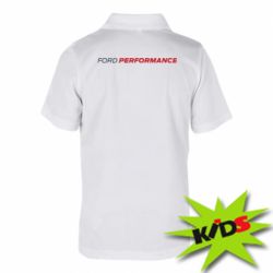 Детское поло Ford Performance - PrintSalon