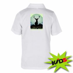 Детское поло Forest deer - PrintSalon