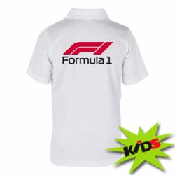 Дитяче поло Formula 1 Logo - PrintSalon