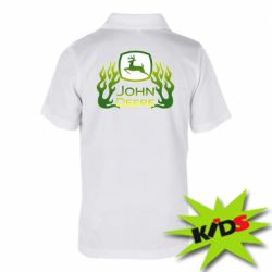 Дитяче поло John Deer Art - PrintSalon