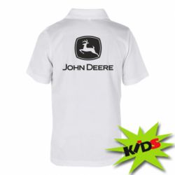Дитяче поло John Deere color logo - PrintSalon