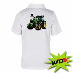 Дитяче поло John Deere Tractor and logo - PrintSalon