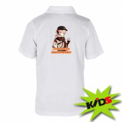 Детское поло Кадзуха в маке - PrintSalon