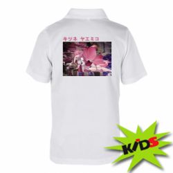 Детское поло Кицунэ Яэ Мико - PrintSalon