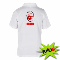 Детская футболка поло KILLER - PrintSalon