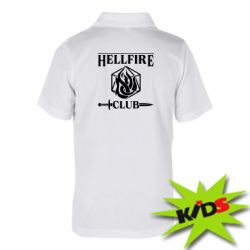 Детское поло Клуб Адского Огня - PrintSalon