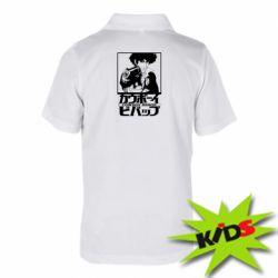 Детское поло Ковбой Бибоп с ружьем - PrintSalon