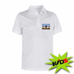 Детское поло Марка с Крымским мостом - PrintSalon