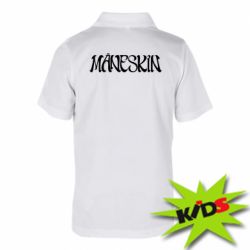 Дитяче поло Måneskin logo art - PrintSalon