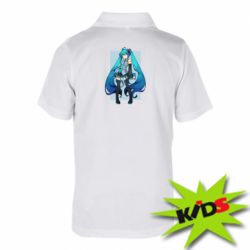 Детское поло Miku art - PrintSalon